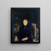 La Veuve - George Wesley Bellows — ingelijst kunstwerk aan de muur