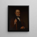 Portret van Albert Cole - George Winter — ingelijst kunstwerk aan de muur