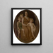 portret van mevrouw John J. Albright en haar kinderen - George de Forest Brush — ingelijst kunstwerk aan de muur
