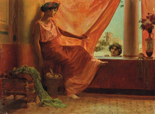 Georges Antoine Rochegrosse - Le Rideau rouge dAlger.webp