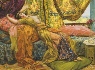 Georges Antoine Rochegrosse - Reclining Beauty.webp