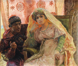 Georges Antoine Rochegrosse - The Secret Discussion.webp