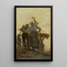 The Harvest - Georges Bertrand — framed artwork on a wall
