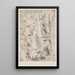 Basse - Georges Braque — ingelijst kunstwerk aan de muur