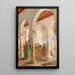 L'heure de la prière à Tanger - Georges Bretegnier — framed artwork on a wall