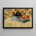 The black teapot The black teapot - Georges Émile Lebacq — framed artwork on a wall