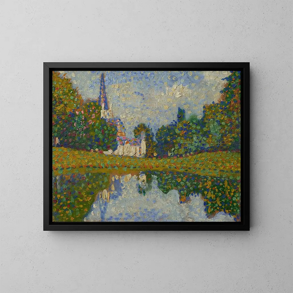 Dadizele - Georges Lemmen — ingelijst kunstwerk aan de muur