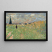 Een zomers landschap - Georges Seurat — ingelijst kunstwerk aan de muur