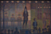 Parade de cirque - Georges Seurat — weergave van het kunstwerk