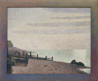 Georges Seurat - Evening Honfleur.webp