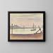 Het kanaal bij Gravelines bij schemering - Georges Seurat — ingelijst kunstwerk aan de muur