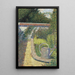 L'arrosoir tuin bij Raincy - Georges Seurat — ingelijst kunstwerk aan de muur
