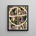 Collectie decors en kleuren Pl06 - Georges Valmier — ingelijst kunstwerk aan de muur