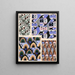 Collectie decors en kleuren Pl16 - Georges Valmier — ingelijst kunstwerk aan de muur