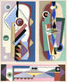 Collectie decors en kleuren Pl17 - Georges Valmier — weergave van het kunstwerk