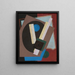 Compositie Motief Decoratief - Georges Valmier — ingelijst kunstwerk aan de muur