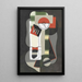 Temps - Georges Valmier — framed artwork on a wall