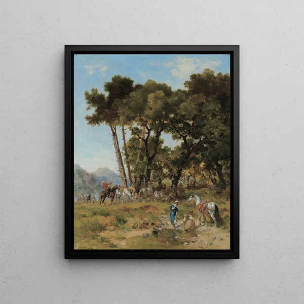 Georges Washington - Halte Dans Les Montagnes.webp