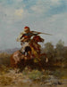 La Charge - Georges Washington — weergave van het kunstwerk