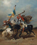 L'Escarmouche - Georges Washington — weergave van het kunstwerk