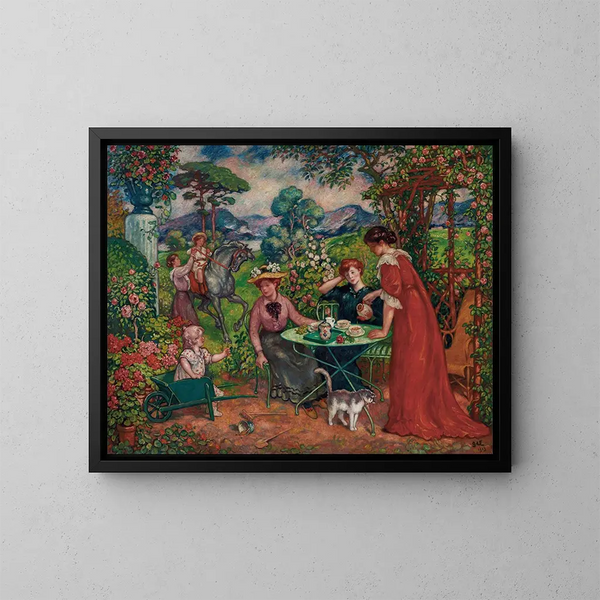 La paisible journée - Georges d'Espagnat — ingelijst kunstwerk aan de muur