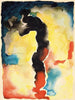 Abstraction zonder titel Portret van Paul Strand - Georgia O'Keeffe | Reproduction — weergave van het kunstwerk