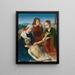De Lamentatie - Gerard David — ingelijst kunstwerk aan de muur