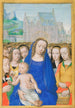 Maagd met Kind met heiligen - Gerard David — weergave van het kunstwerk