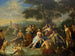 Diane en haar nimfen - Gerard Hoet — weergave van het kunstwerk