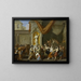 Het huwelijk van Alexander de Grote en Roxane van Bactrië - Gerard Hoet — ingelijst kunstwerk aan de muur