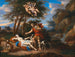 Venus en Adonis - Gerard Hoet — weergave van het kunstwerk