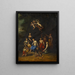 Bacchus en Pomona - Gerard de Lairesse — ingelijst kunstwerk aan de muur