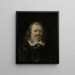 Godard van Reede 1588-1648 Seigneur de Nederhorst Délégué de la province d'Utrecht à la Conférence de paix de Münster 1646-48 - Gerard ter Borch — ingelijst kunstwerk aan de muur