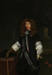 Jacob de Graeff 1642-90 in officer uniform - Gerard ter Borch — framed artwork on a wall