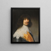Portrait of a gentleman, probably Sir Thomas Aston - Gerard van Honthorst — framed artwork on a wall