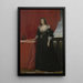 Portrait of Elisabeth Stuart, Queen of Bohemia - Gerard van Honthorst — framed artwork on a wall