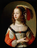 Portret van Sophie Prinses Palatina - Gerard van Honthorst — weergave van het kunstwerk