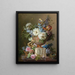 van bloemenstilleven met een albasten vaas - Gerard van Spaendonck — ingelijst kunstwerk aan de muur