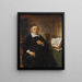 Portrait of Isaac Commelin - Gerbrand van den Eeckhout — framed artwork on a wall