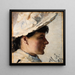 Gerda Ahlborn - Michael Ancher — framed artwork on a wall