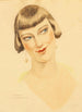 Elna Tegnér - Gerda Wegener — weergave van het kunstwerk