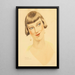 Elna Tegnér - Gerda Wegener — ingelijst kunstwerk aan de muur