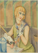 Lili Elbe - Gerda Wegener — weergave van het kunstwerk