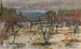 Begin van de lente - Gerhard Munthe — weergave van het kunstwerk