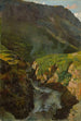 La rivière Driva - Gerhard Munthe — weergave van het kunstwerk