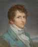 Zelfportret in groene jas - Gerhard von Kügelgen — weergave van het kunstwerk