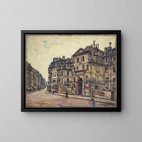 La Prison Saint-Lazare - Germain David-Nillet — ingelijst kunstwerk aan de muur