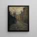 La rue Rataud - Germain Eugène Bonneton — ingelijst kunstwerk aan de muur