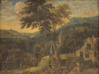 Gerrit Battem - A Village Celebration.webp