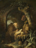 L'Ermite - Gerrit Dou — weergave van het kunstwerk